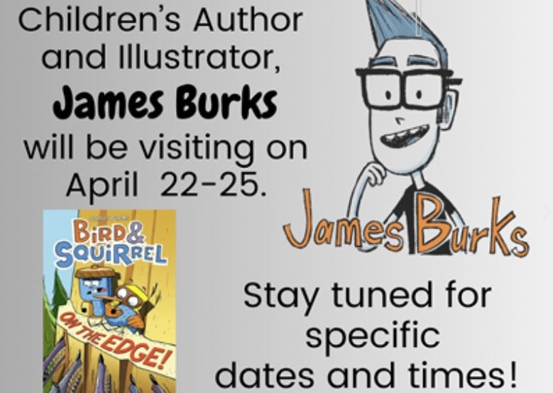 James Burks visits April 22-25